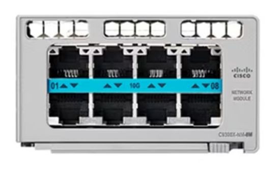 Image de Cisco Catalyst 9300X 8x 10G/1G Multigigabit Network Module Module de commutateur de réseau (C9300X-NM-8M=)