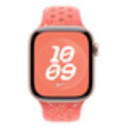 Image de APPLE Bracelet Sport Nike Tison magique 42 mm - S/M - Orange (MYL23ZM/A)
