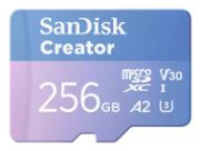 Image de Sandisk Creator Mémoire flash - Bleu (SDSQXAV-256G-GN6MS)