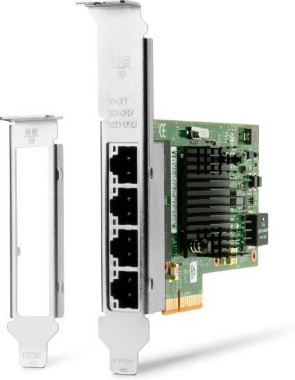 Image de HP Carte réseau Intel Ethernet I350-T4 à 4 ports 1 Go (W8X25AA)