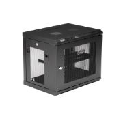 Image de StarTech.com Armoire Réseau Murale 9U à 2 Montants avec Étagère 1U, Baie Serveur Murale 19" pour Données/Réseau/AV/Électronique/Équipement IT, Petite Armoire Rack Ventilée (RK9WALM)