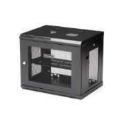 Image de StarTech.com Armoire Réseau Murale 9U à 2 Montants avec Étagère 1U, Baie Serveur Murale 19" pour Données/Réseau/AV/Électronique/Équipement IT, Petite Armoire Rack Ventilée (RK9WALM)