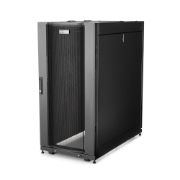 Image de StarTech.com Armoire Rack Serveur 25U à 4 Montants, Armoire Verrouillable 19" pour Ordinateur/AV/Équipement IT, Rack Réseau pour Bureau/Domicile avec Roulettes et Rails de Mont ... (RK2537BKM)