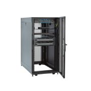 Image de StarTech.com Armoire Rack Serveur 25U à 4 Montants, Armoire Verrouillable 19" pour Ordinateur/AV/Équipement IT, Rack Réseau pour Bureau/Domicile avec Roulettes et Rails de Mont ... (RK2537BKM)