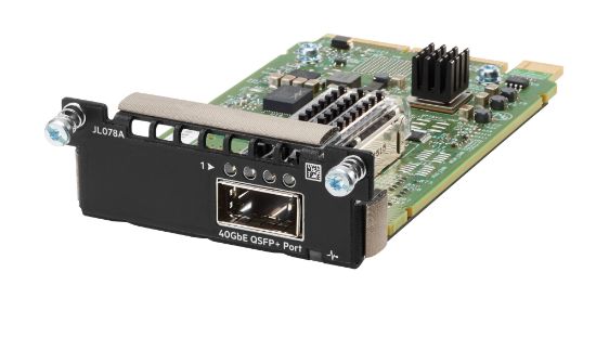 Image de HP E Aruba Networking 3810M/2930M 1-port QSFP+ 40GbE Module Module de commutateur de réseau (JL078A)