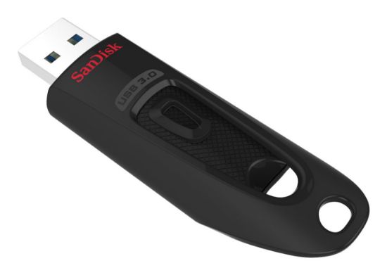 Image de SanDisk Ultra Clé USB - Noir (SDCZ48-064G-U46)