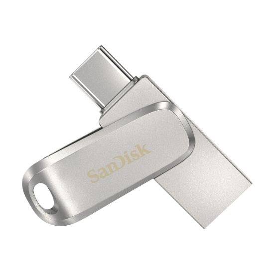Image de SanDisk Ultra Dual Drive Luxe Clé USB - Acier inoxydable (SDDDC4-1T00-G46)