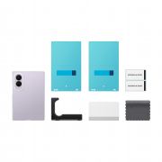 Image de Samsung coque de protection pour téléphones portables 19,3 cm (7.6") Housse Transparent (EF-QF971CTEGWW)