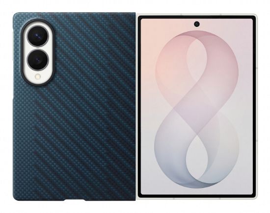 Image de Samsung coque de protection pour téléphones portables 19,3 cm (7.6") Housse Bleu (EF-KF971SNEGWW)