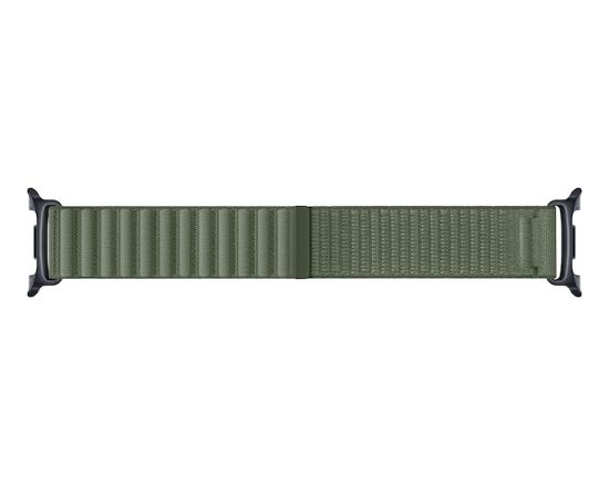 Image de Samsung Fabric Band (S/M) for Galaxy Watch9 (Watch8) Bande Olive Tissu (ET-SVL32SGEGEU)
