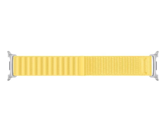 Image de Samsung Fabric Band (S/M) for Galaxy Watch9 (Watch8) Bande Jaune Tissu (ET-SVL32SYEGEU)
