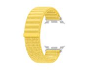 Image de Samsung Fabric Band (S/M) for Galaxy Watch9 (Watch8) Bande Jaune Tissu (ET-SVL32SYEGEU)