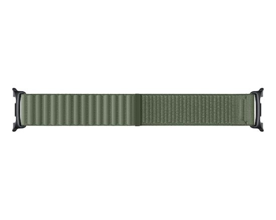 Image de Samsung Fabric Band (M/L) for Galaxy Watch9 (Watch8) Bande Olive Tissu (ET-SVL33LGEGEU)