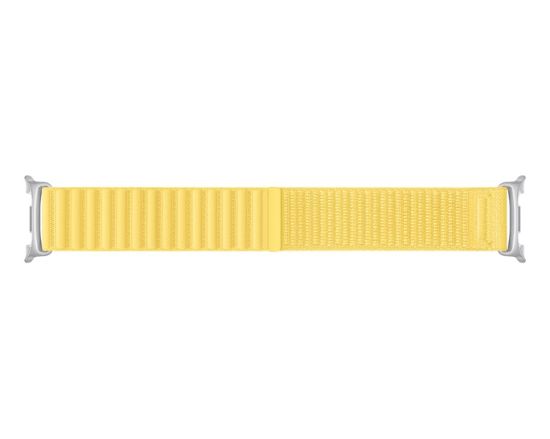 Image de Samsung Fabric Band (M/L) for Galaxy Watch9 (Watch8) Bande Jaune Tissu (ET-SVL33LYEGEU)
