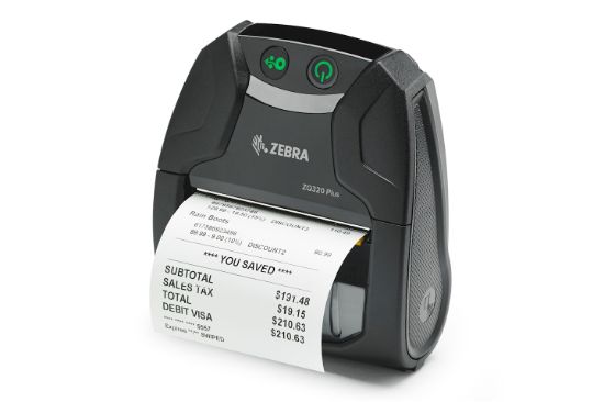 Image de Zebra imprimante pour étiquettes Thermique directe 203 x 203 DPI 100 mm/sec Avec fil &sans fil Wifi Bluetooth (ZQ32-A0W04TE-00)