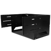 Image de StarTech.com Rack Réseau Mural 4U à 2 Montants avec Étagère Intégrée, Rack de Données Mural avec Profondeur Ajustable pour Équipement AV/Ordinateur/IT, Petit Rack de Serveur ... (WALLSHELF4U)
