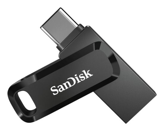 Image de SanDisk Ultra Dual Drive Clé USB - Noir, argent (SDDDC3-128G-G46)