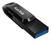 Image de SanDisk Ultra Dual Drive Clé USB - Noir, argent (SDDDC3-128G-G46)