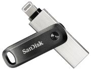 Image de SanDisk iXpand Clé USB - Noir, argent (SDIX60N-064G-GN6NN)