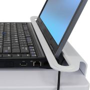 Image de Ergotron StyleView Laptop Cart, SV10 Chariots et supports multimédias - Aluminium,Blanc (SV10-1100-0)