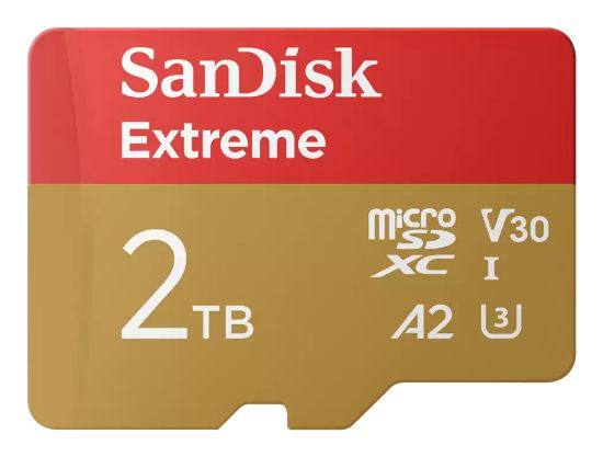 Image de Sandisk Extreme Mémoire flash - Or,Rouge (SDSQXAV-2T00-GN6MA)