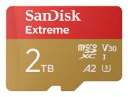 Image de Sandisk Extreme Mémoire flash - Or,Rouge (SDSQXAV-2T00-GN6MA)