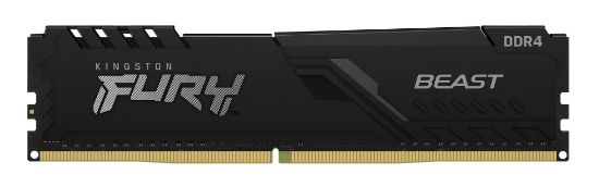 Image de Kingston Technology FURY 16Go 3200MT/s DDR4 CL16 DIMM 1Gx8 Beast Black Mémoire RAM (KF432C16BB1/16)
