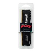 Image de Kingston Technology FURY 16Go 3200MT/s DDR4 CL16 DIMM 1Gx8 Beast Black Mémoire RAM (KF432C16BB1/16)