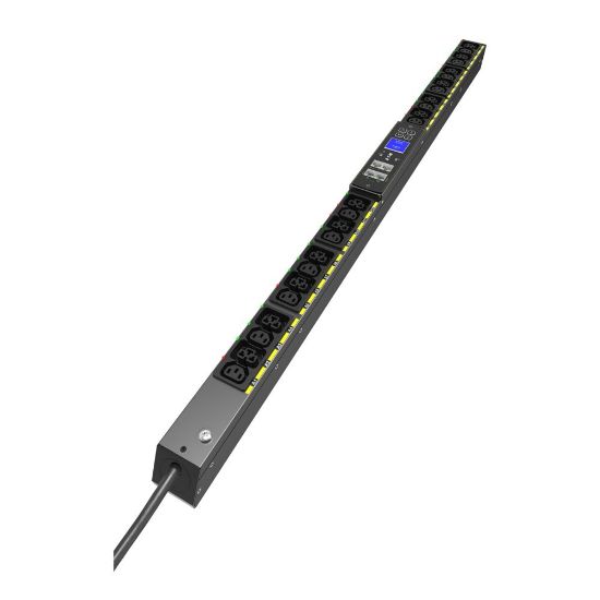 Image de Eaton Switched G4 Rack PDU, 22.5U, 3.7 kW, 16 A, 12xC13, 12xC39, 52 x 53 x 1000 mm, 3 m cord Distribution d'énergie - Noir (EVSWFC20A)