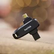 Image de SanDisk 256 Go, USB 3.2 Gen 1, 70 x 18 x 11 mm Clé USB - Noir (SDDDC6-256G-G46)