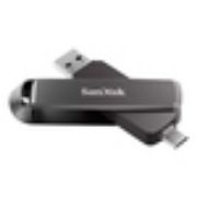 Image de SanDisk 2 To, 900/1000 Mo/s, USB-C/USB-A, USB 3.2 Gen 2, 0-45 °C, Noir, 80 x 18.4 x 10.7 mm, 0.033 kg Clé USB (SDDDE1-2T00-G46)