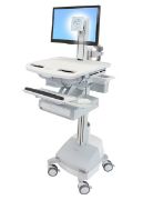 Image de Ergotron StyleView Chariots et supports multimédias - Aluminium,Gris,Blanc (SV44-1311-2)