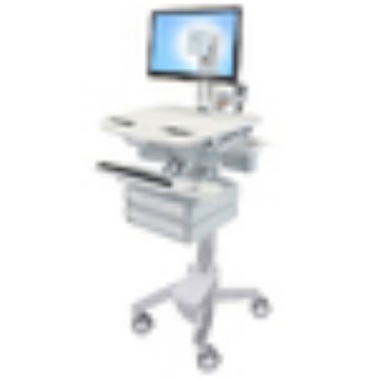 Image de Ergotron StyleView Chariots et supports multimédias - Aluminium,Gris,Blanc (SV43-1320-0)
