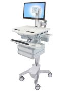Image de Ergotron StyleView Chariots et supports multimédias - Aluminium,Gris,Blanc (SV43-1320-0)