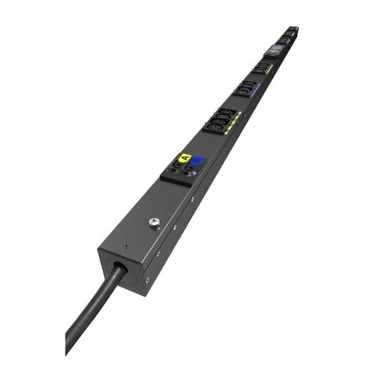 Image de Eaton Switched G4 Rack PDU, 39U, 7.4 kW, 32 A, 12xC13, 12xC39, 1730 x 53 x 52 mm, 3 m cord Distribution d'énergie - Noir (EVSWF132A)