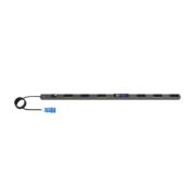 Image de Eaton Switched G4 Rack PDU, 39U, 7.4 kW, 32 A, 12xC13, 12xC39, 1730 x 53 x 52 mm, 3 m cord Distribution d'énergie - Noir (EVSWF132A)