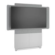 Image de Middle Atlantic Support TV 139,7 cm (55") Noir, Gris (FM-DS-4875FW-AA3B)
