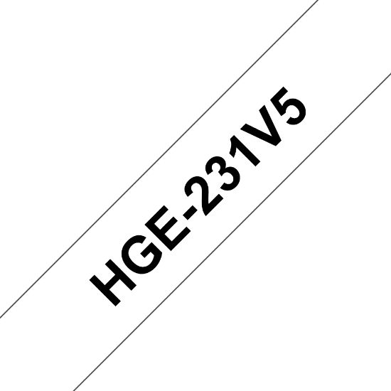 Image de Brother ruban d'étiquette (HGE-231V5)