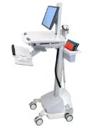 Image de Ergotron StyleView EMR Cart with LCD Pivot, SLA Powered Chariots et supports multimédias - Aluminium,Gris,Blanc (SV42-6301-2)