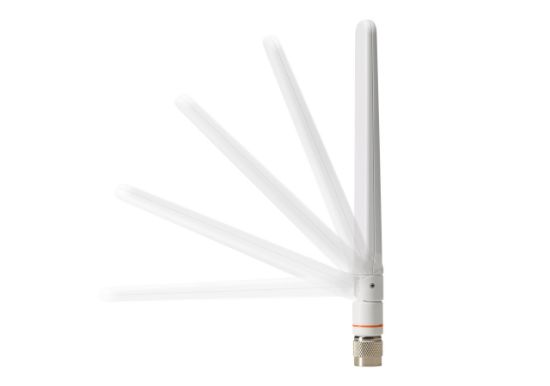 Image de Cisco Aironet Dual-Band Omnidirectional Wi-Fi Antenna, 2 dBi (2.4 GHz)/4 dBi (5 GHz), 1 Port, Direct Mount, RP-TNC Connector, 1-Year Limited Hardware Warranty Antenne ... (AIR-ANT2524DW-RS=)