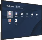 Image de Viewsonic Écran d'affichage dynamique Écran plat de signalisation numérique 165,1 cm (65") LCD Wifi 500 cd/m² 4K Ultra HD Noir Intégré dans le processeur Android 14 24/7 (CDE6531-1C)