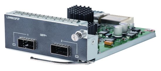 Image de HP E Networking Comware Module 2-port 40G QSFP+ 5520HI/5600HI Module de commutateur de réseau (JH155A)