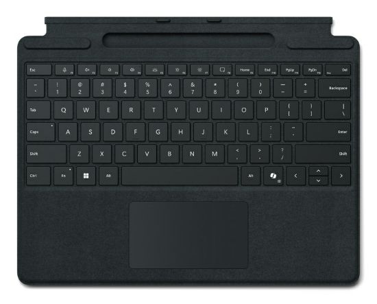 Image de Microsoft Surface Pro Keyboard with pen storage for Business - AZERTY - Noir (8XB-00144)