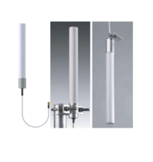 Image de HP E Aruba Networking AP-ANT-313 Cabled RP-SMA Tri-Band 1x1 Omni Dipole Antenna Antenne - Blanc (S1F81A)