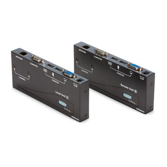 Image de StarTech.com Extendeur Prolongateur de Console KVM de 150m sur Cat5 avec VGA et USB (SV565UTPUEU)
