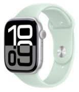 Image de Apple Bracelet Sport aigue-marine 46 mm - M/L (MDTA4ZM/A)
