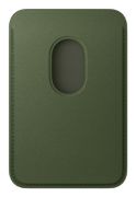Image de Apple Porte-cartes en tissage fin pour iPhone avec MagSafe - Mousse - Vert (MGH74ZM/A)