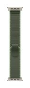 Image de Apple Boucle Trail vert/vert fluo 49 mm - S/M - Finition titane naturel (MFT44ZM/A)