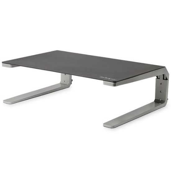 Image de StarTech.com Rehausseur écran PC en acier et aluminium avec hauteur réglable (MONSTND)
