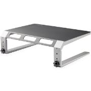 Image de StarTech.com Rehausseur écran PC en acier et aluminium avec hauteur réglable (MONSTND)
